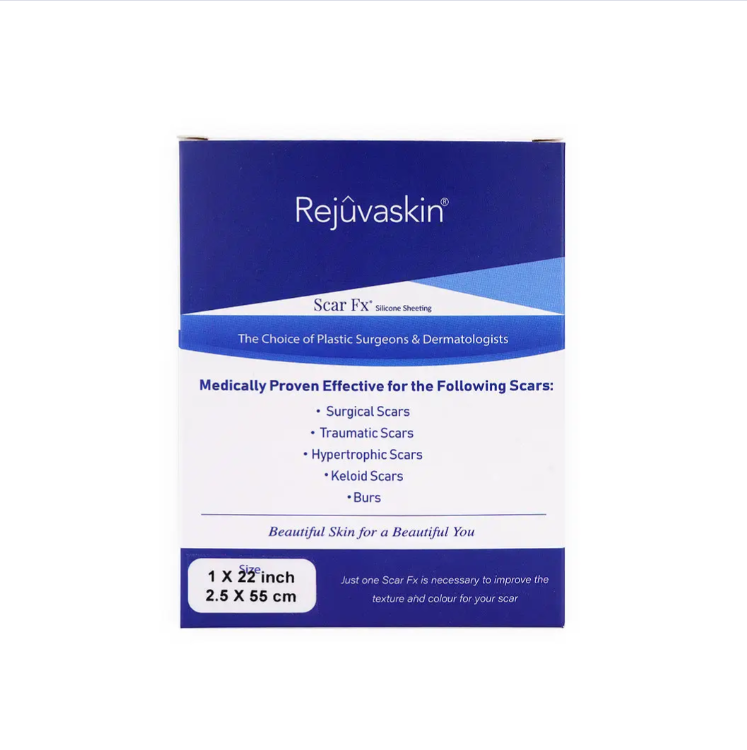 Rejuvaskin Scar Fx Silicone Sheeting 1x22inch